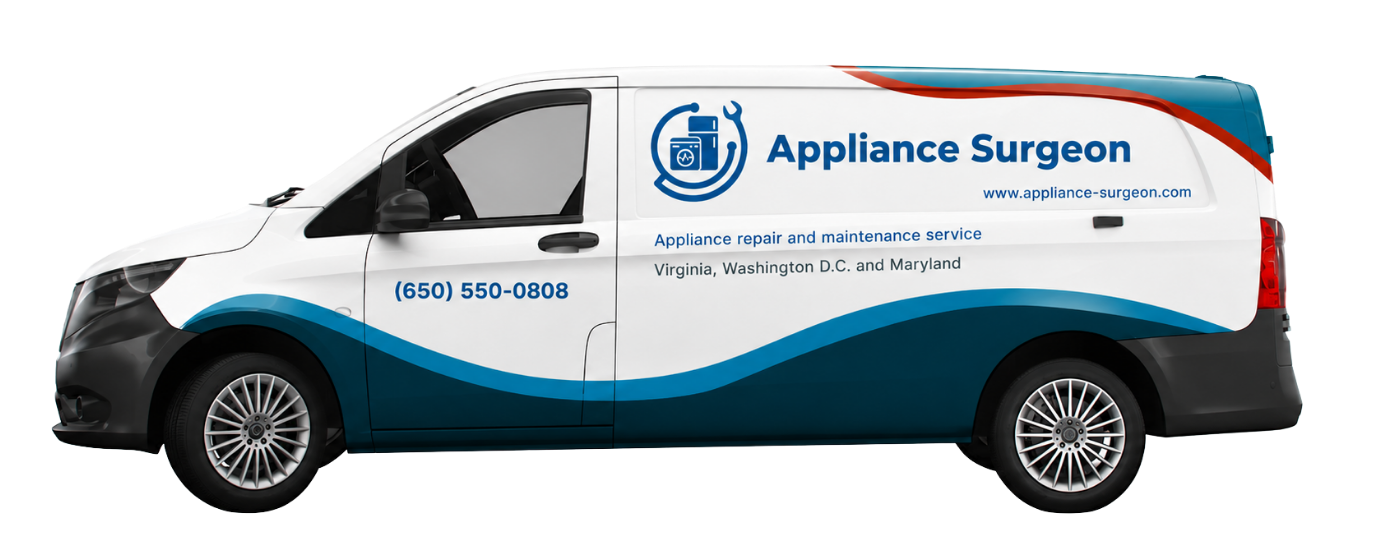 Appliance repair service vehicle
