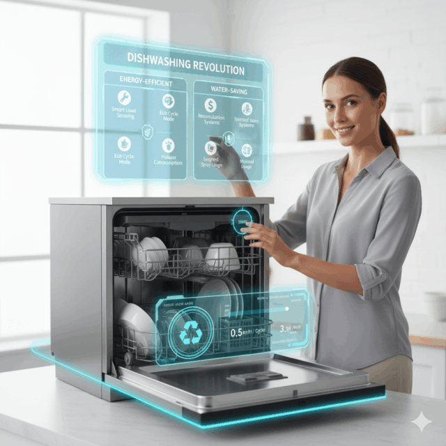 Dishwashing Revolution Through Energy-Efficient and Water-Saving Technologies