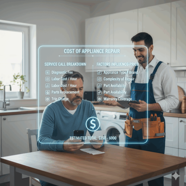 Understanding the Cost of Appliance Repair Service Calls