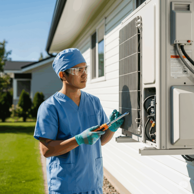 Expert technician from Appliance Surgeon performing appliance repair in Washington DC, Virginia and Maryland