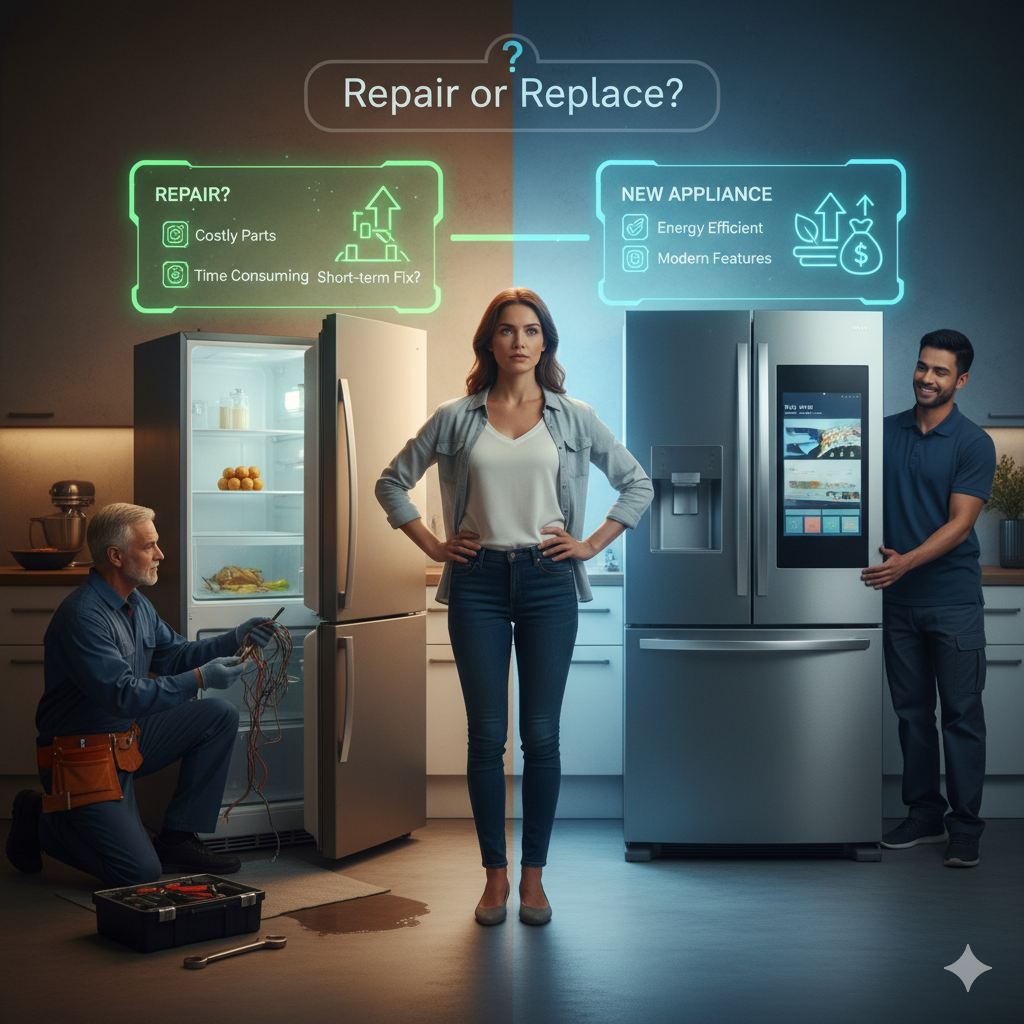 Repair or Replace Deciding the Best Course of Action for Your Appliance