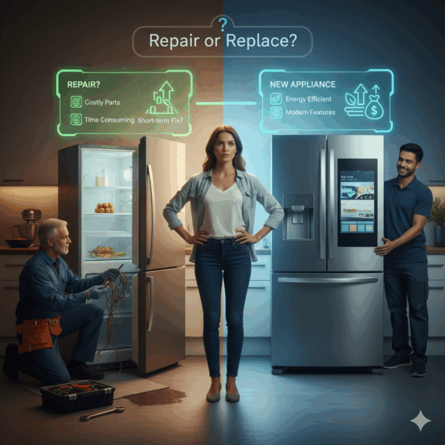 Repair or Replace Deciding the Best Course of Action for Your Appliance