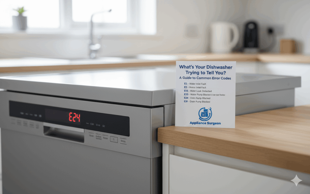 error codes dishwasher repair