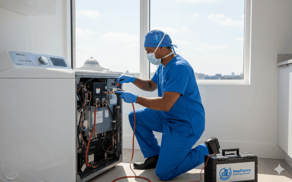 Washer repair service in Washington DC